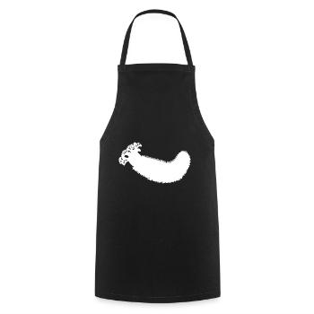 Seegurke Meer tauchen Meerestiere Geschenk - Kochschürze - Schwarz - Vorne - AI Model Male 185 dark (185cm)