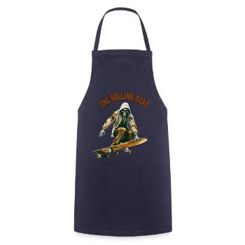 LES MORTS-VIVANTS - Tablier de cuisine - marine - Devant - AI Model Male 185 dark (185cm)