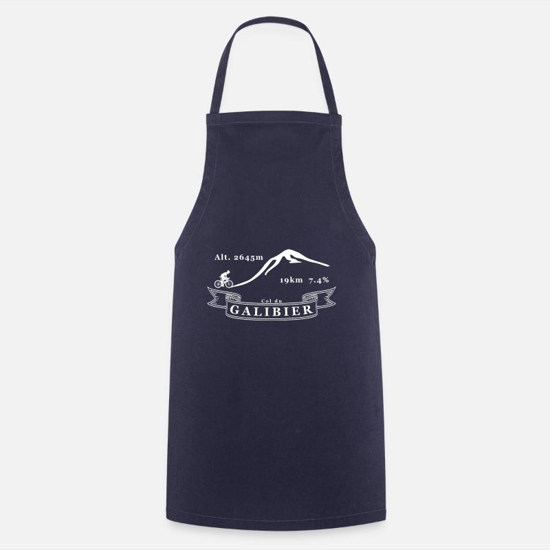 Col du Galibier - Cooking Apron - navy