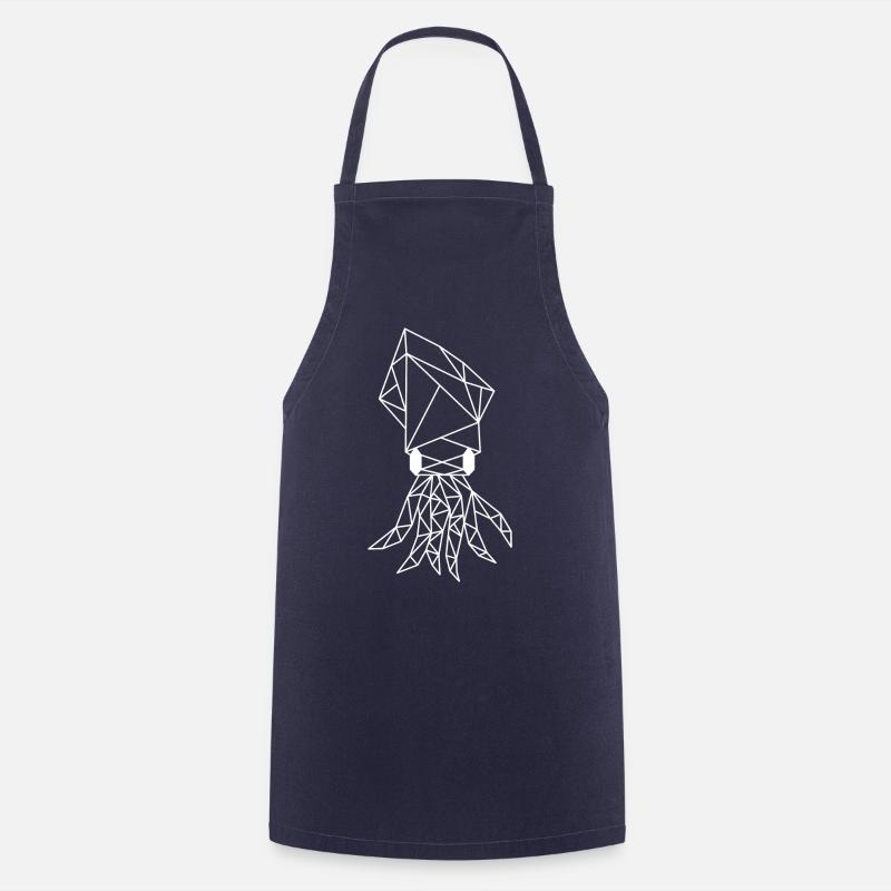Squid - Cooking Apron - navy