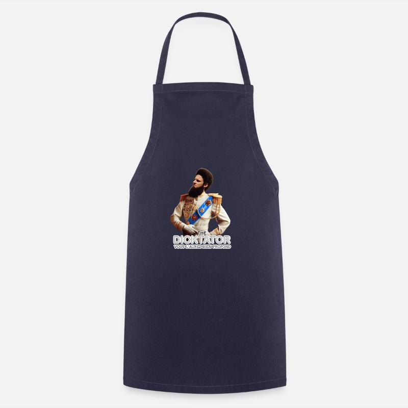 Macron8 art - Tablier de cuisine - marine