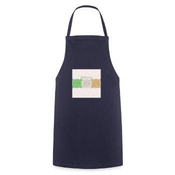 Eireann - Cooking Apron - navy - Front - AI Model Male 185 dark (185cm)