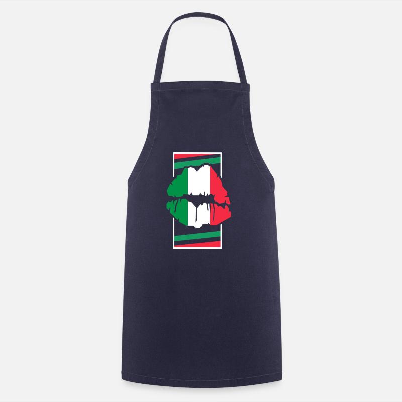 Italie - Tablier de cuisine - marine