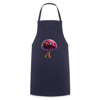 Sweets tree - Cooking Apron - navy - Front - AI Model Male 185 dark (185cm)