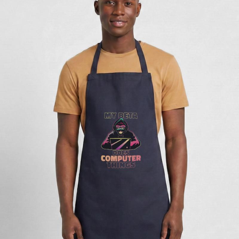 My beta makes computer things programmers Cooking Apron