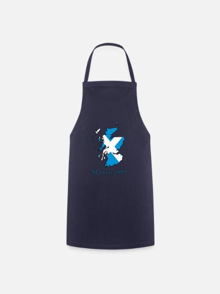 Schottland-Land - Kochschürze - Navy