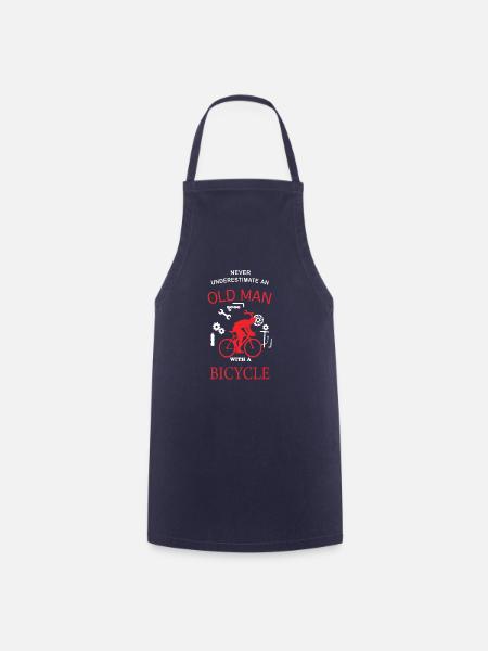 Bicycle Hell - Cooking Apron - navy