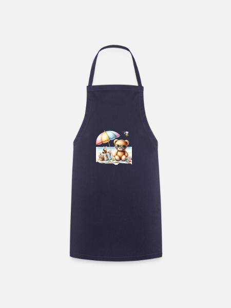 Am Strand - Kochschürze - Navy