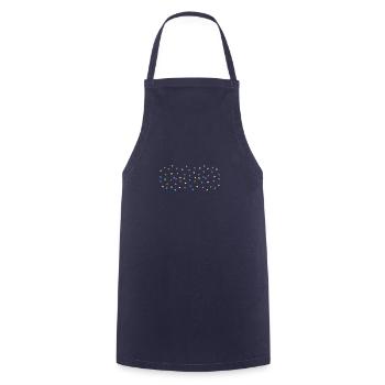 Pan dreiecke - Kochschürze - Navy - Vorne - AI Model Male 185 dark (185cm)
