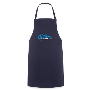 grillen - Kochschürze - Navy - Vorne - AI Model Male 185 dark (185cm)