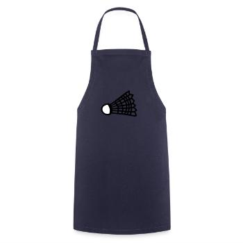 Federball - Kochschürze - Navy - Vorne - AI Model Male 185 dark (185cm)