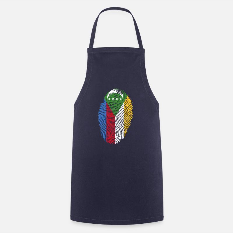 Comores - Tablier de cuisine - marine