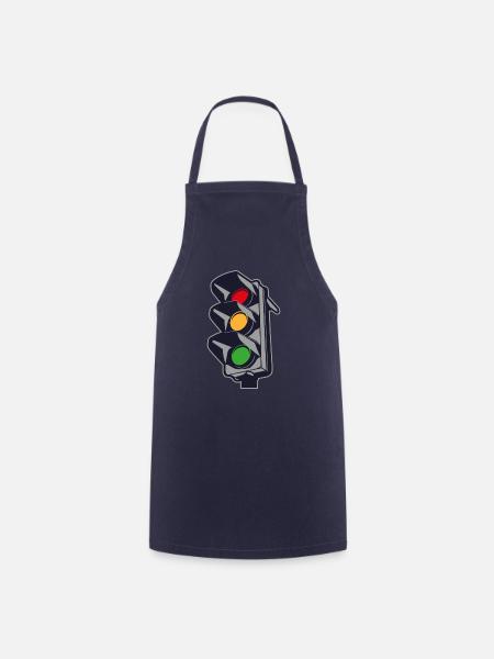 Ampel - Kochschürze - Navy