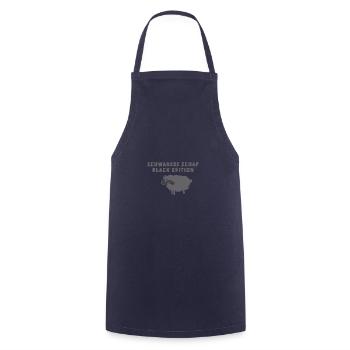 Black Sheep, Sheep, illustration - Cooking Apron - navy - Front - AI Model Male 185 dark (185cm)