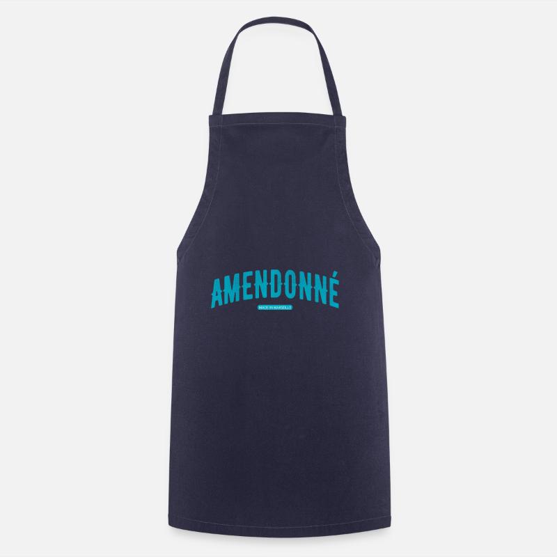 AMENDONNE - Tablier de cuisine - marine