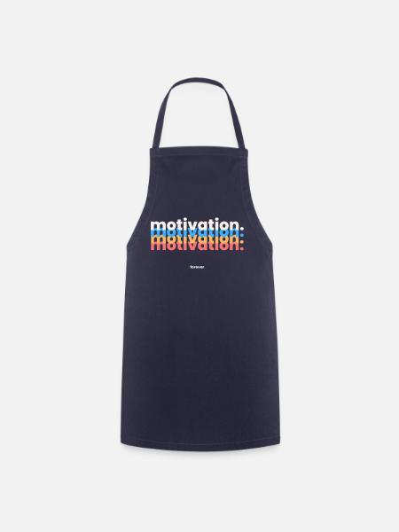 MOTIVATION. - Kochschürze - Navy