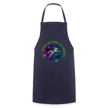 I.S.S Rien de vaut Pernes les Fontaines v - Tablier de cuisine - marine - Devant - AI Model Male 185 dark (185cm)
