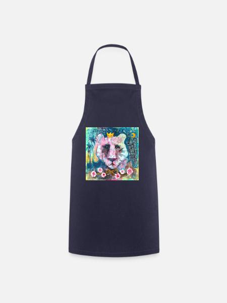 Smell of roses - Cooking Apron - navy
