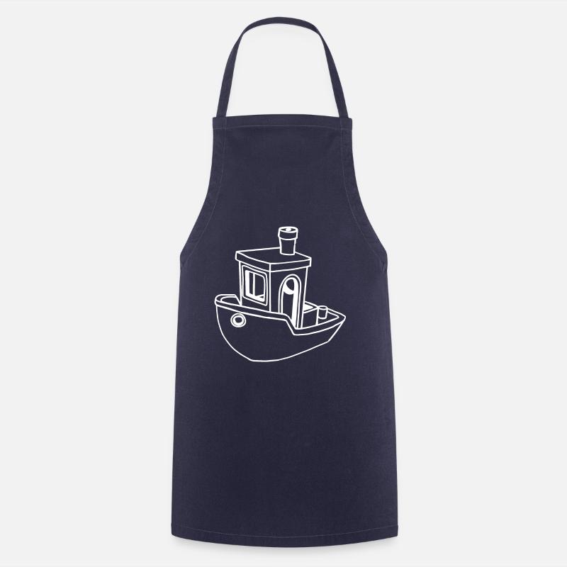 Benchy - Cooking Apron - navy
