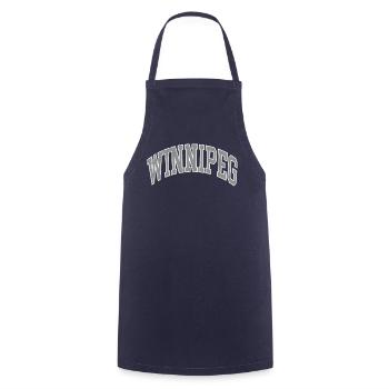 Winnipeg - Cooking Apron - navy - Front - AI Model Male 185 dark (185cm)