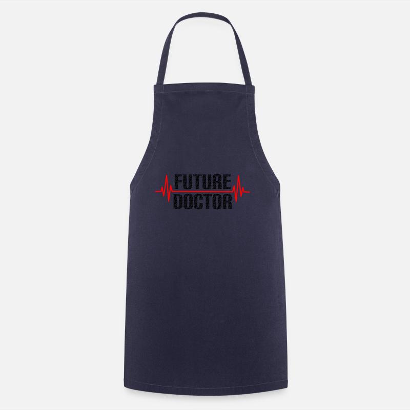 futur médecin - Tablier de cuisine - marine