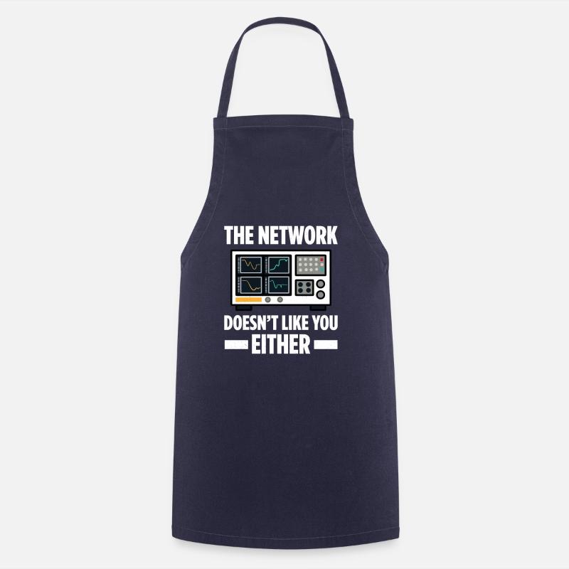 Network Administrator System Administrator Network - Cooking Apron - navy