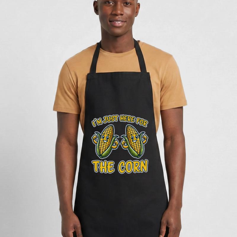Corn on the cob saying corn funny corn on the cob gift Cooking Apron