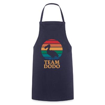 Dodo Dire Dodo Oiseau Drôle Dodo Cadeau - Tablier de cuisine - marine - Devant - AI Model Male 185 dark (185cm)