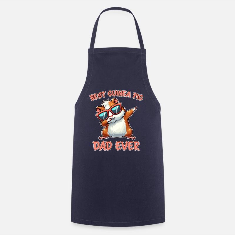 Dicton de cochon d’Inde, Cadeau de cochon d’Inde - Tablier de cuisine - marine