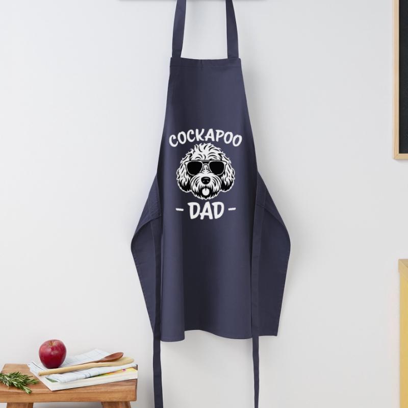 Cockapoo Saying Dad Funny Cockapoo Gift Cooking Apron