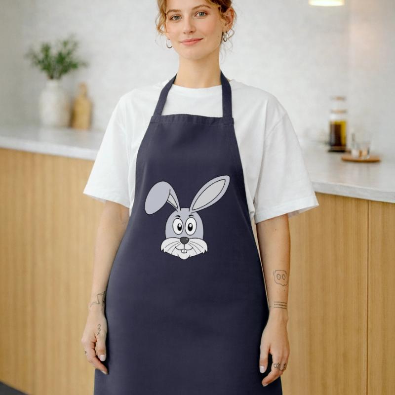 Rabbit Easter Rabbit Teeth Rabbits Easter Cooking Apron