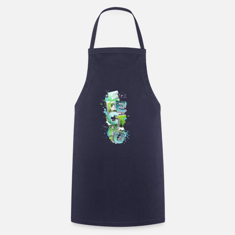 ELECTRO - Tablier de cuisine - marine