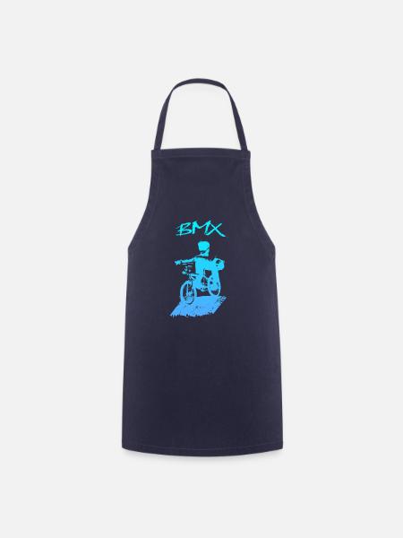 BMX-Rennen - Kochschürze - Navy