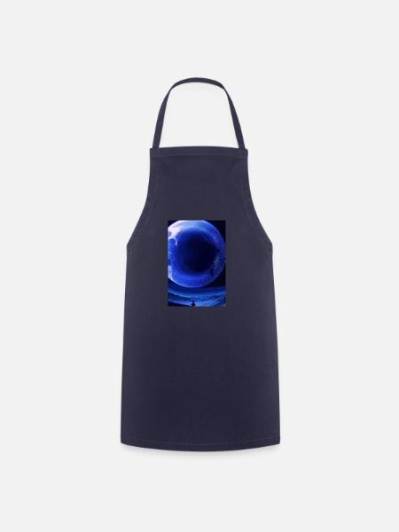 planeten,planet,nachts,universum - Kochschürze - Navy