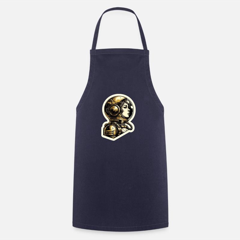 Fille de l’espace - Tablier de cuisine - marine