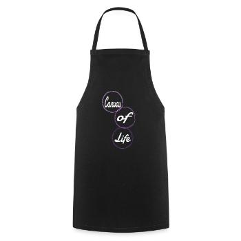 funny sayings expression awesome gift idea geek - Cooking Apron - black - Front - AI Model Male 185 dark (185cm)