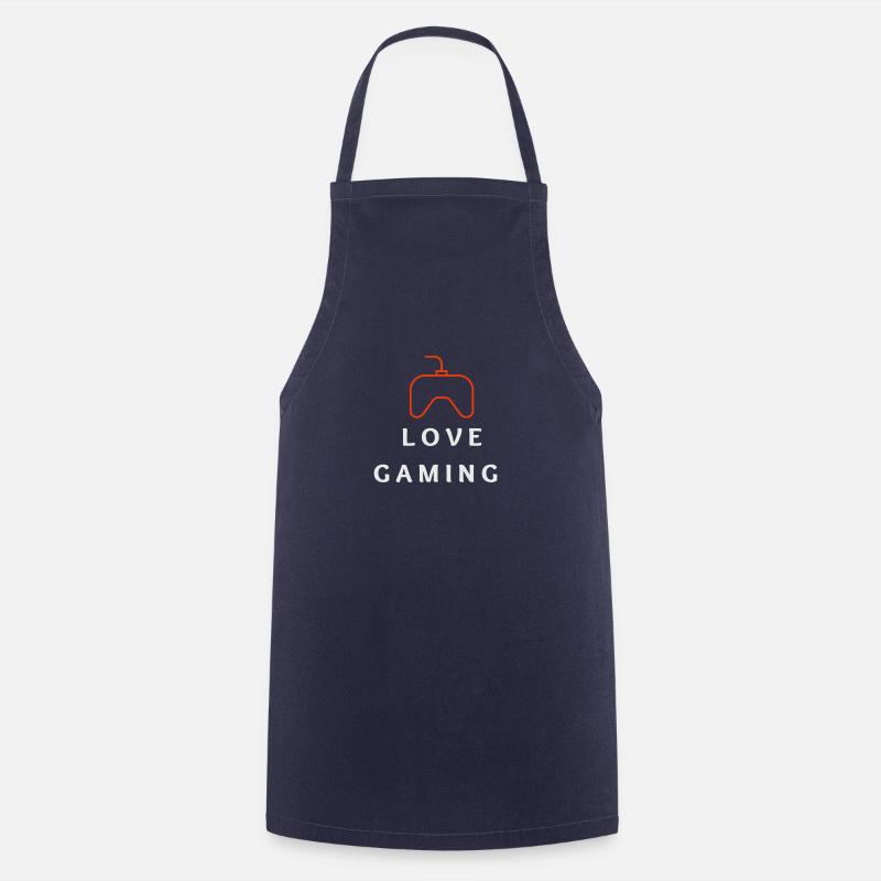 LIEBE GAMING - Kochschürze - Navy