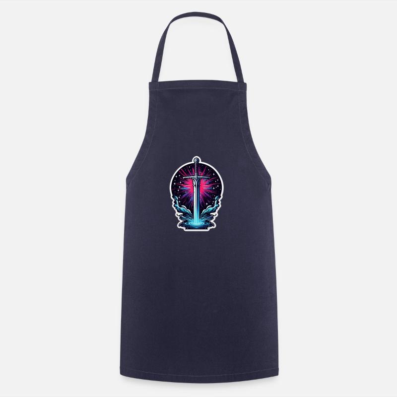 Épée galactique - Tablier de cuisine - marine