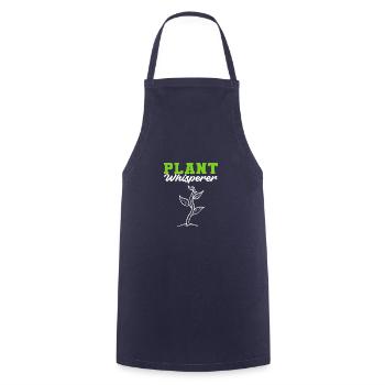 Plant Whisperer Greenskeeper Poison - Cooking Apron - navy - Front - AI Model Male 185 dark (185cm)