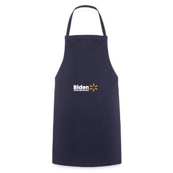 Biden pay more life worse - Cooking Apron - navy - Front - AI Model Male 185 dark (185cm)