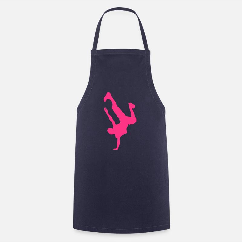 break dance hip hop danseur8 - Tablier de cuisine - marine