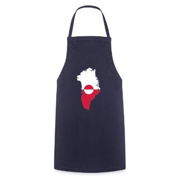 Groenland - Tablier de cuisine - marine - Devant - AI Model Male 185 dark (185cm)