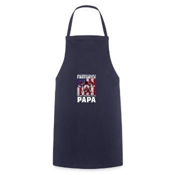 Call Me Dad Loving Father Gift - Cooking Apron - navy - Front - AI Model Male 185 dark (185cm)