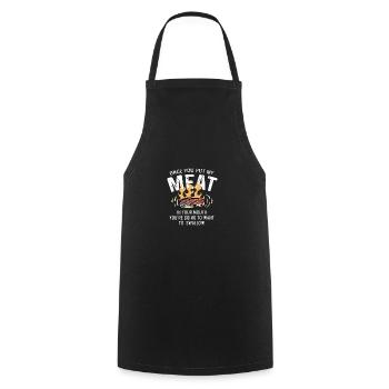 Will swallow sous chef gift - Cooking Apron - black - Front - AI Model Male 185 dark (185cm)
