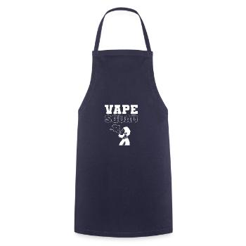 Vape Squad Vape Store -Besitzer Gift - Kochschürze - Navy - Vorne - AI Model Male 185 dark (185cm)