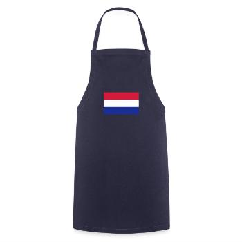 Niederlande - Kochschürze - Navy - Vorne - AI Model Male 185 dark (185cm)