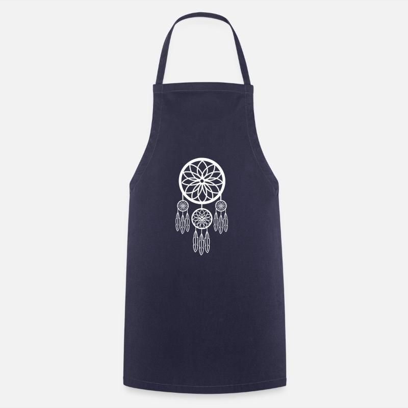 Attrape-rêves Blanc - Tablier de cuisine - marine