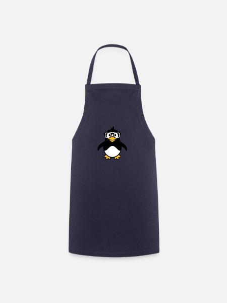 Manchot - Tablier de cuisine - marine