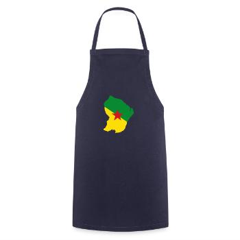 GUYANAIS - Cooking Apron - navy - Front - AI Model Male 185 dark (185cm)