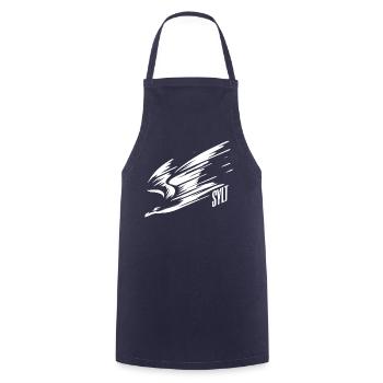 T-shirt de vacances Sylt Dive Low Flyer Seagull - Tablier de cuisine - marine - Devant - AI Model Male 185 dark (185cm)